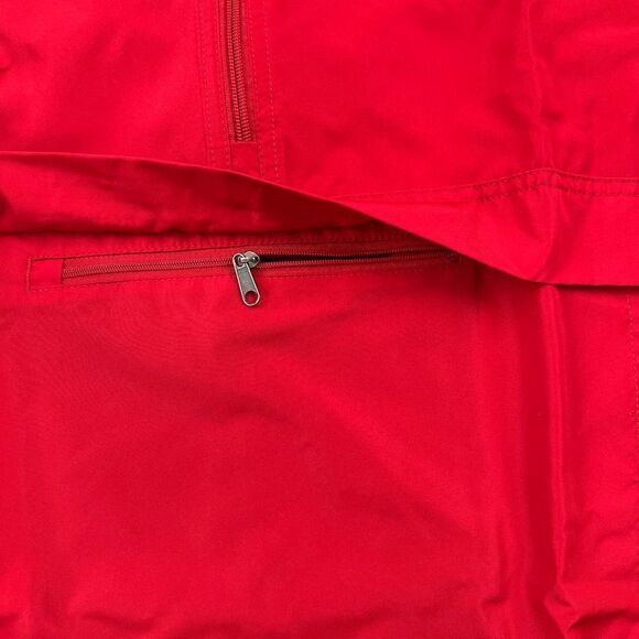New Champion Men US S Red Anorak Windbreaker jacket Sport casual Logo  - Picture 9 of 12